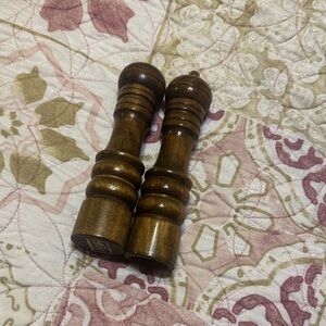 Wooden Pepper and Salt Grinders